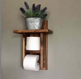 Tena Dekor Rustik Tasarım Banyo Dekoru Tuvalet Kağıtlığı Doğal Ağaç El İşçiliğiBanyo DekorasyonuTena Dekor Rustik Tasarım Tuvalet Kağıtlığı Doğal Ağaç El İşçiliği