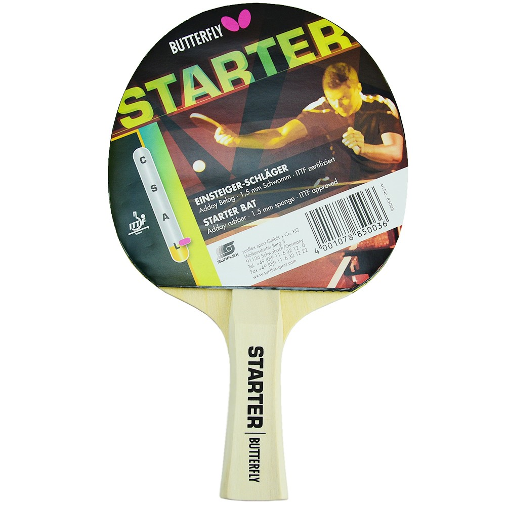 Butterfly Starter Masa Tenisi Raketi 85003