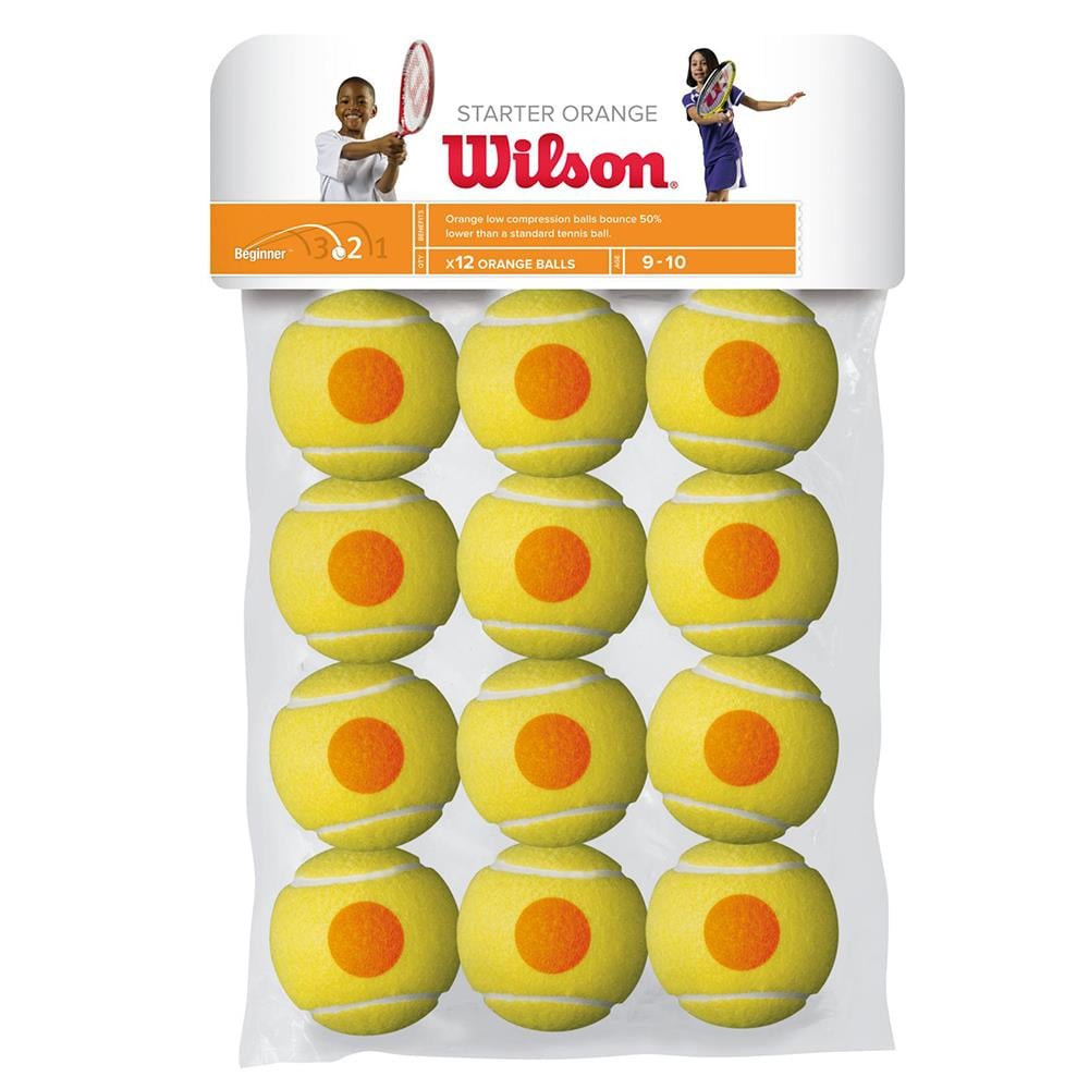 Wilson Starter Turuncu Tenis Topu 6X12 li WRT137200