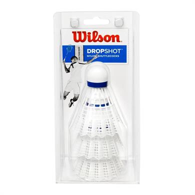 Wilson WRT6048WH Badminton Topu Dropshot 3lü Beyaz