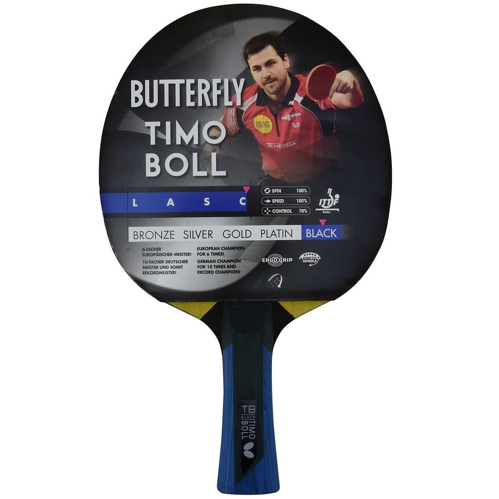 Butterfly 85031 TT-BAT Timo Boll Black ITTF Onaylı Masa Tenisi Raketi