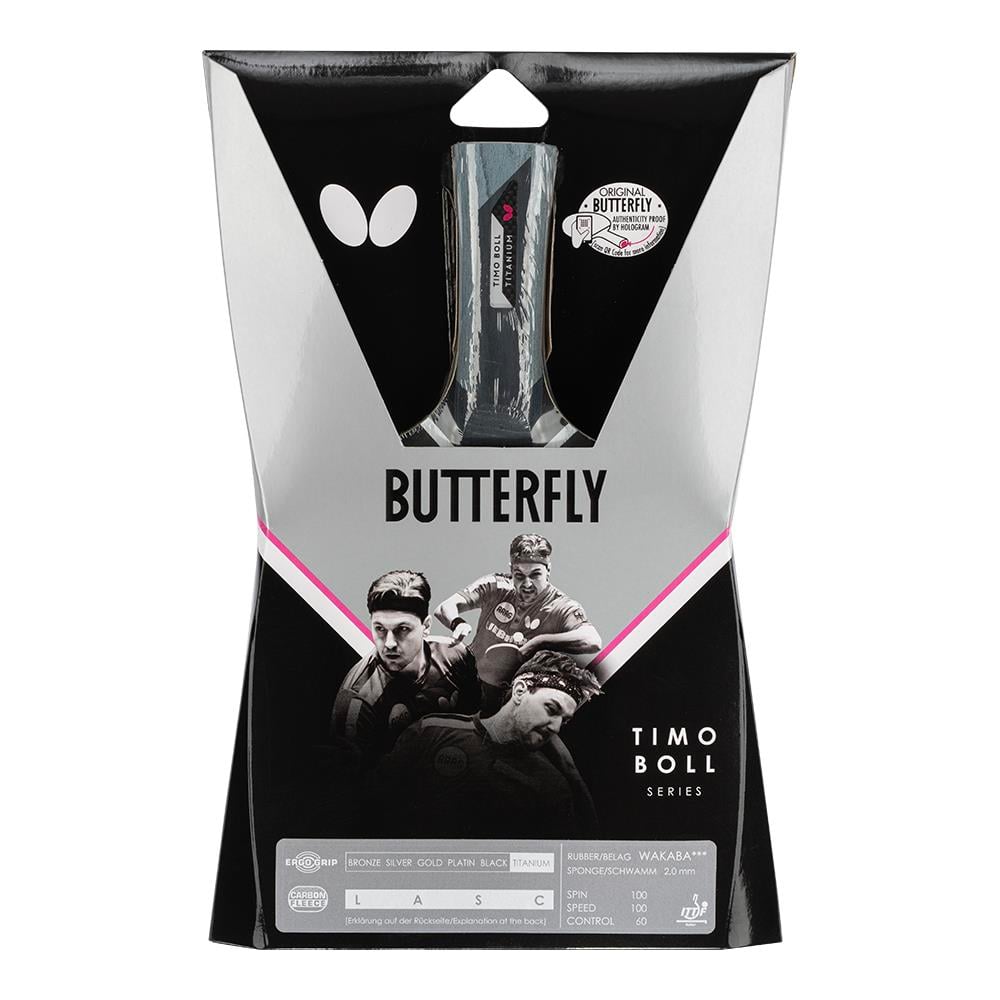 Butterfly 85038 S Timo Boll Titanium ITTF Onaylı Masa Tenisi Raketi