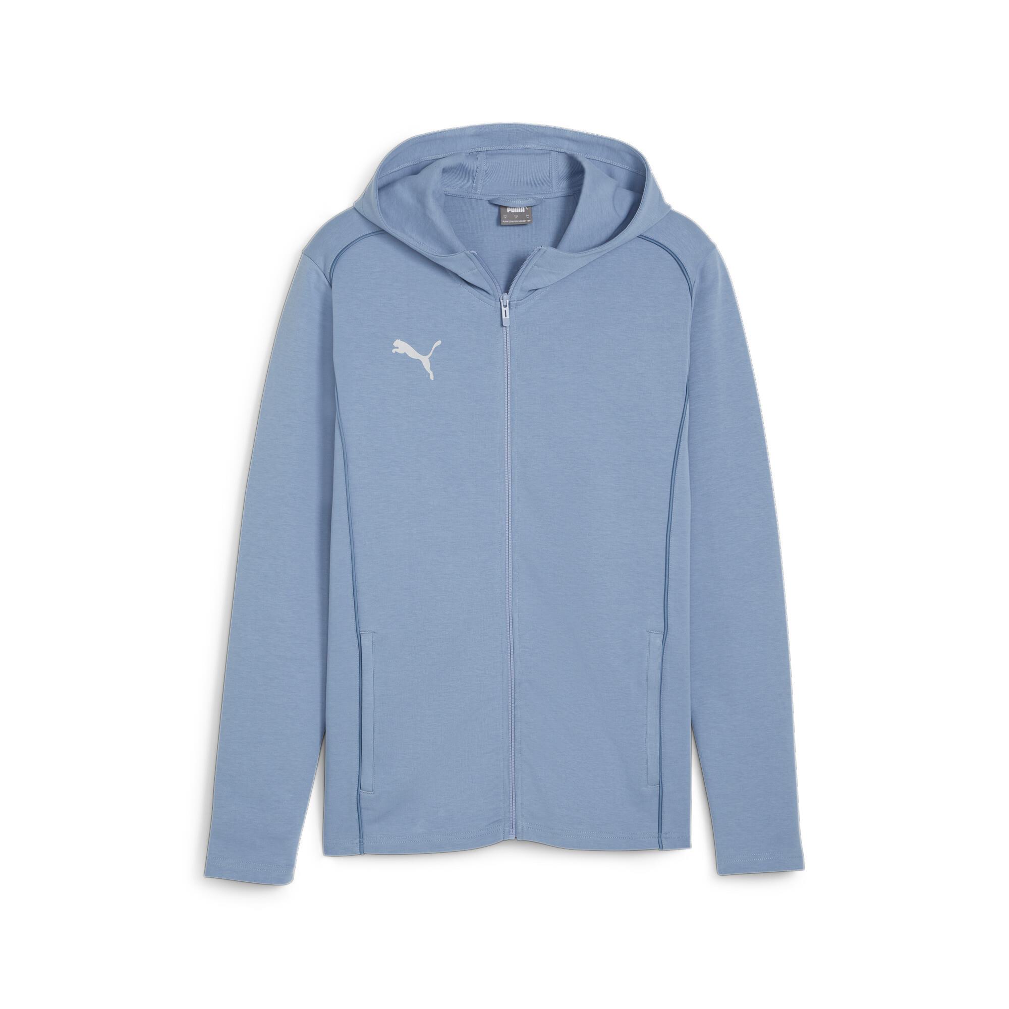 Puma TeamFinal 24 Casual Eşofman Tek Üst Açık Mavi 658528-30