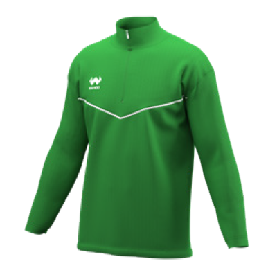 Wahoo Sleven Yarım Fermuar Eşofman Üst WFM-4004-05 Yeşil