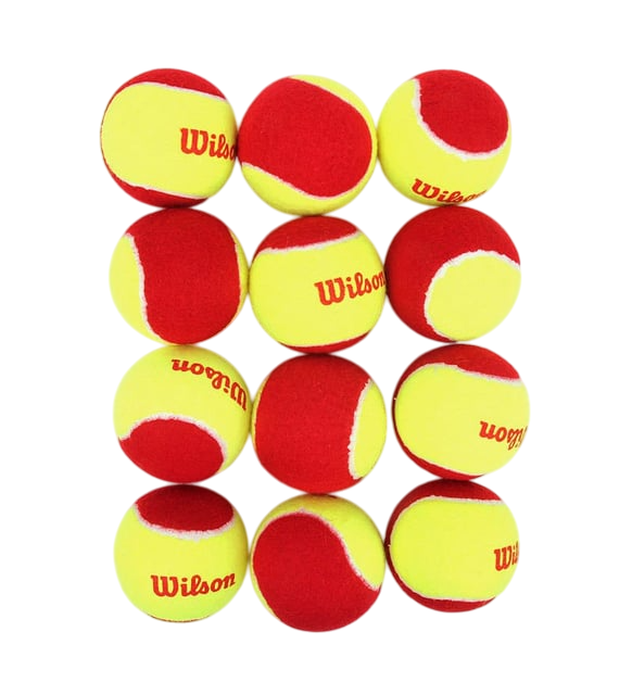 Wilson Starter Kırmızı Çocuk Tenis Topu 12 li WRT137100