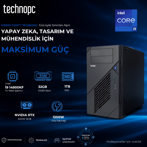 Technopc Masaüstü PC 