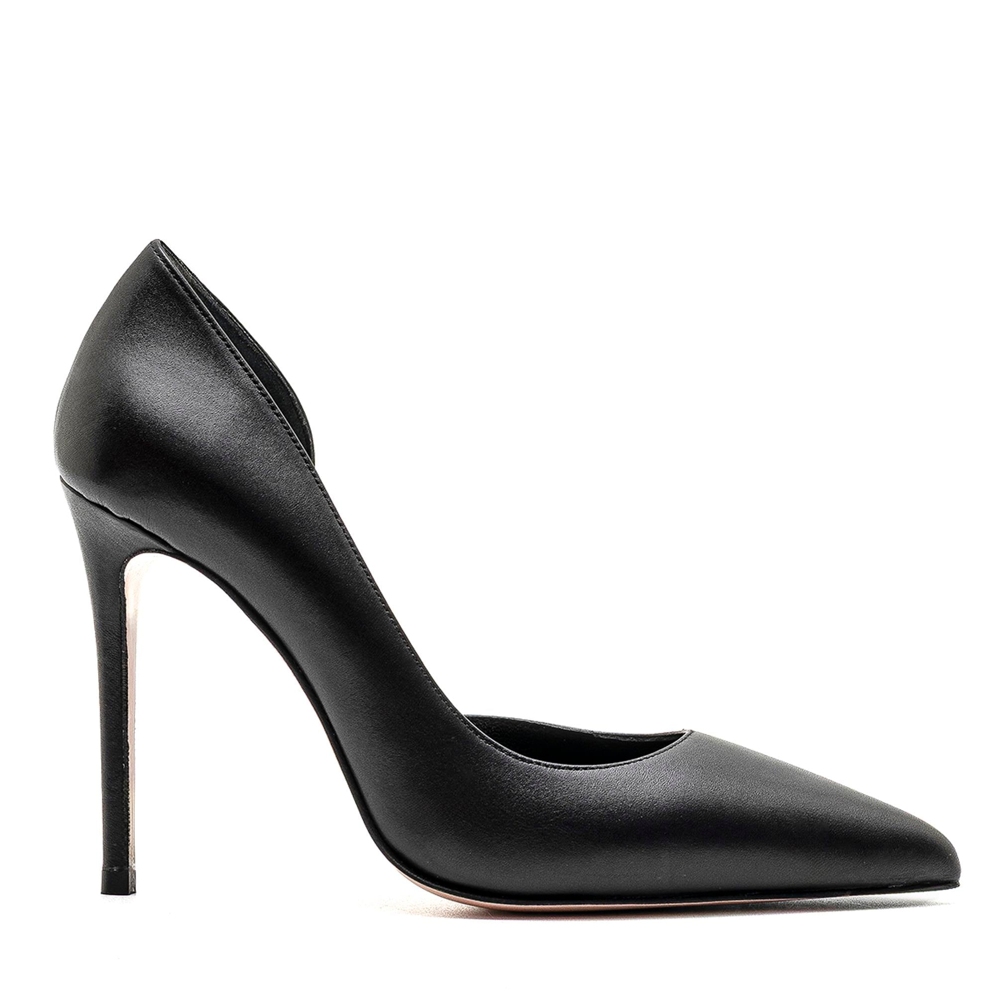 FENES SİYAH HAKİKİ DERİ Kadın Stiletto & AbiyeFENES SİYAH HAKİKİ DERİ Kadın Stiletto & Abiye