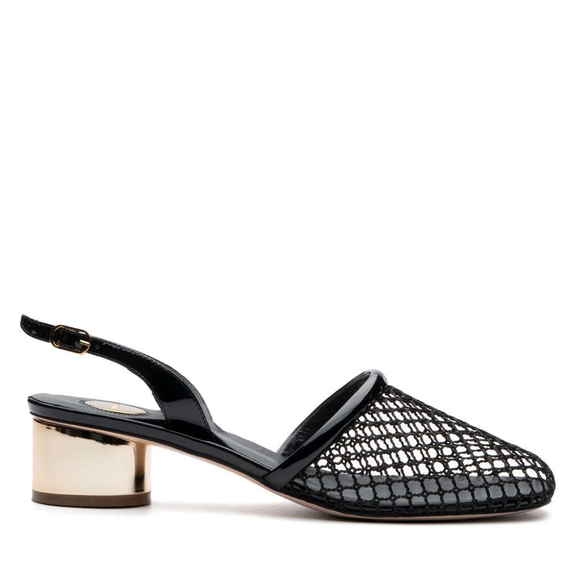 LERAF SİYAH TEKSTİL Kadın KALIN TOPUKLERAF SİYAH TEKSTİL Kadın KALIN TOPUK