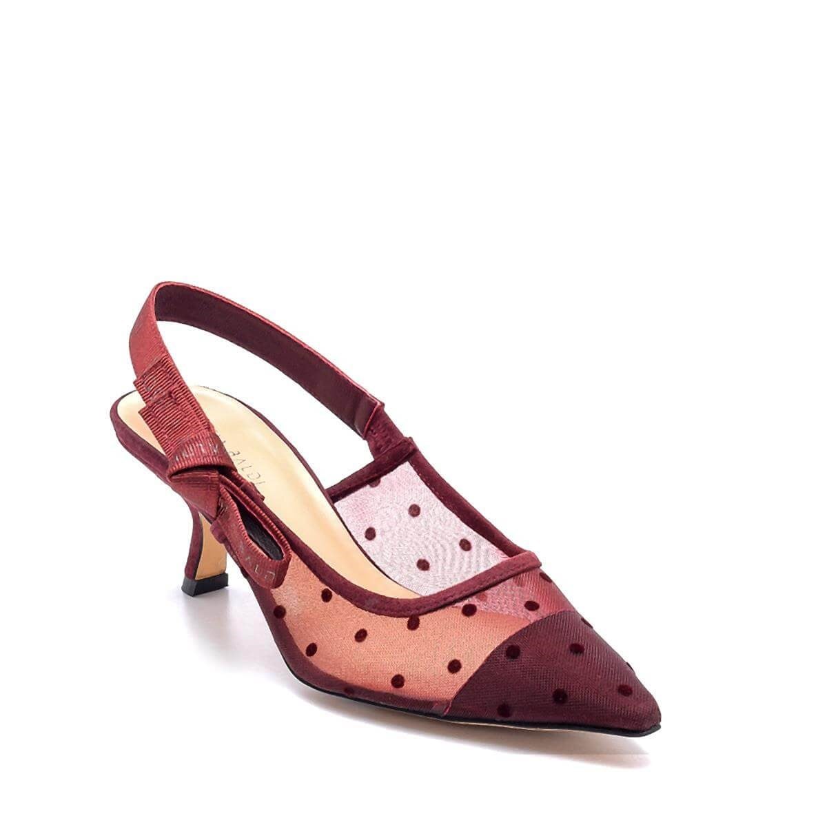 Adara Bordo File Bantlı Kadın Stiletto & Abiye | sofiabaldi.comAdara Bordo File Bantlı Kadın Stiletto & Abiye