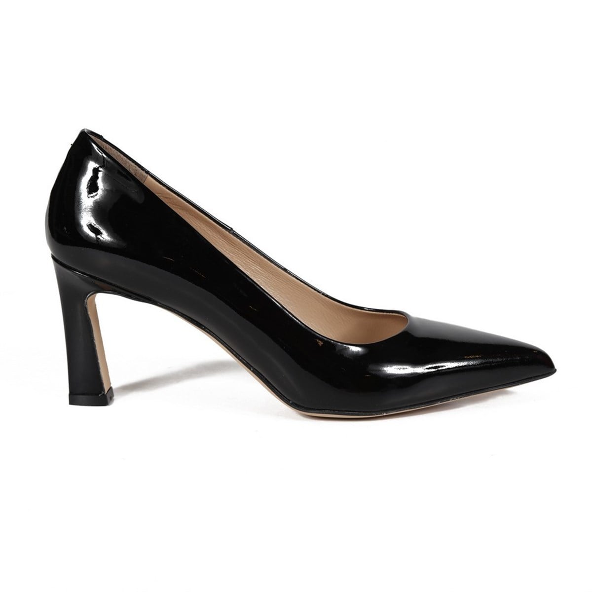 AGATA SİYAH RUGAN  KADIN Stiletto & Abiye