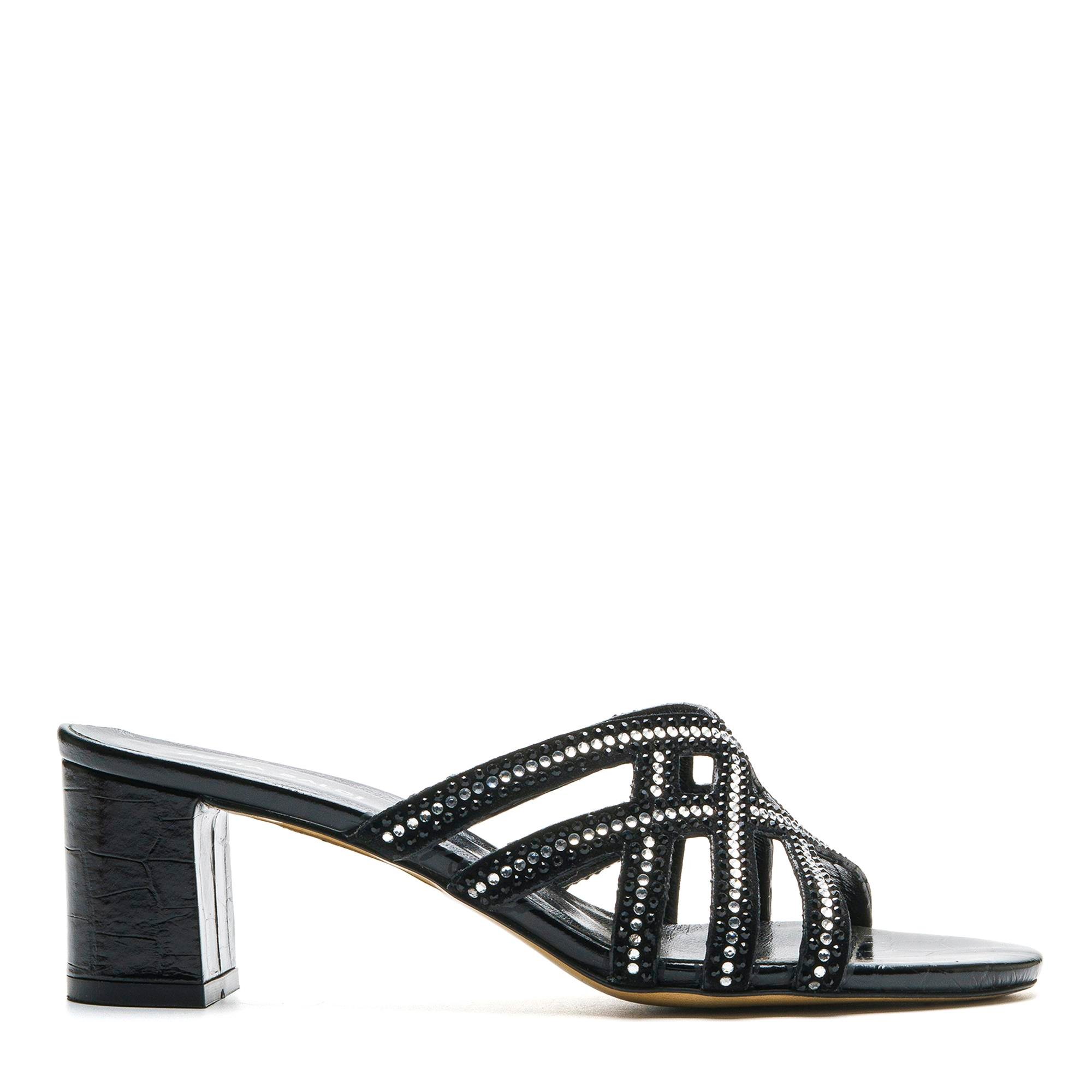 MONAPA SİYAH HAKİKİ DERİ Kadın TOPUKLU TERLİKMONAPA SİYAH HAKİKİ DERİ Kadın TOPUKLU TERLİK