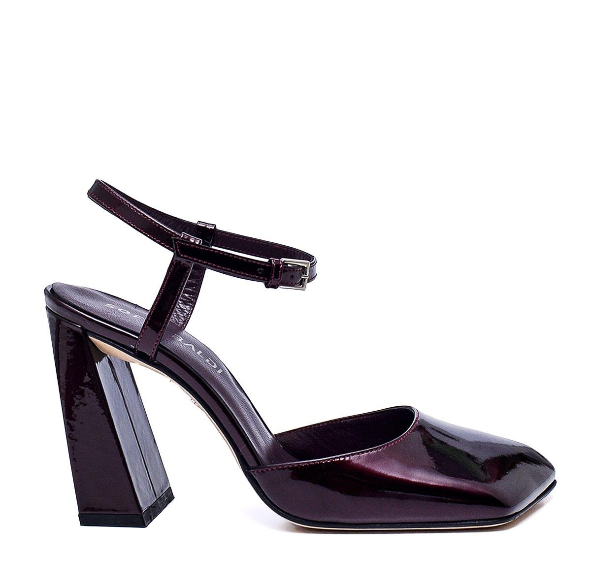 SAMPE BORDO RUGAN Kadın KALIN TOPUKSAMPE BORDO RUGAN Kadın KALIN TOPUK