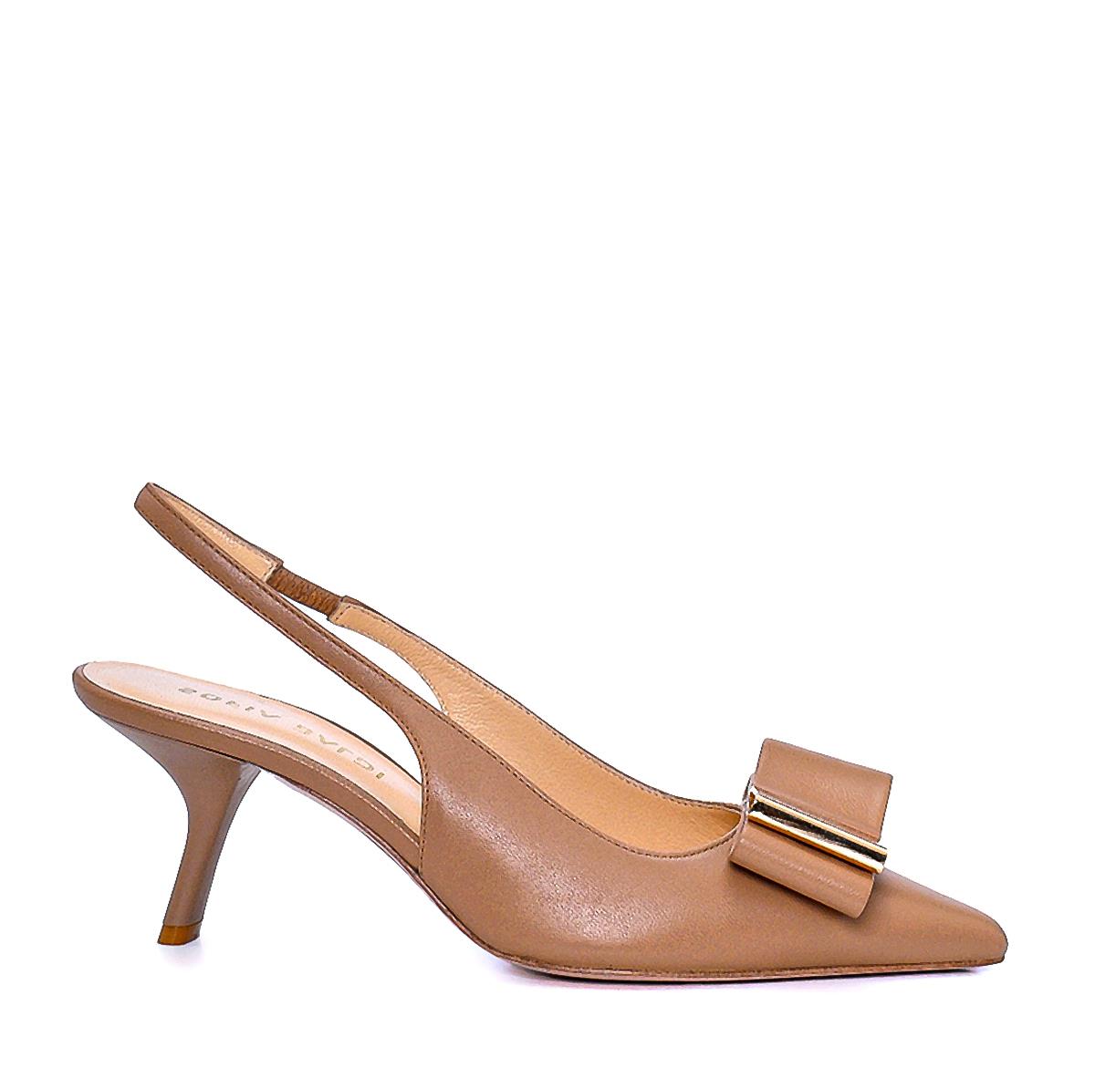 Searl Taba Deri  Kadın Stiletto & Abiye