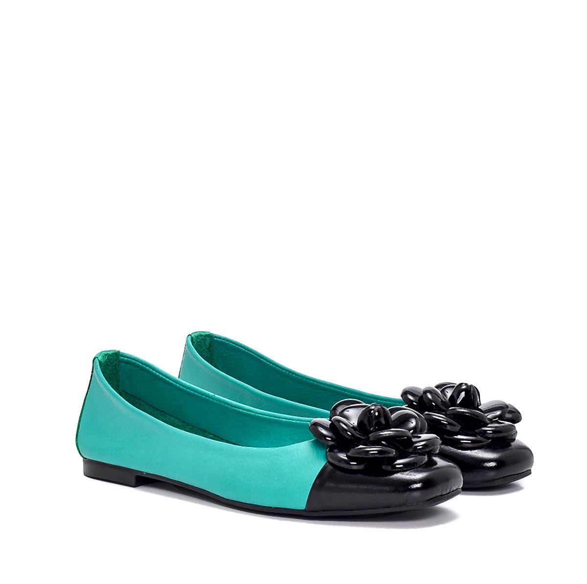 Seta Yeşil   Kadın Düz Sandalet