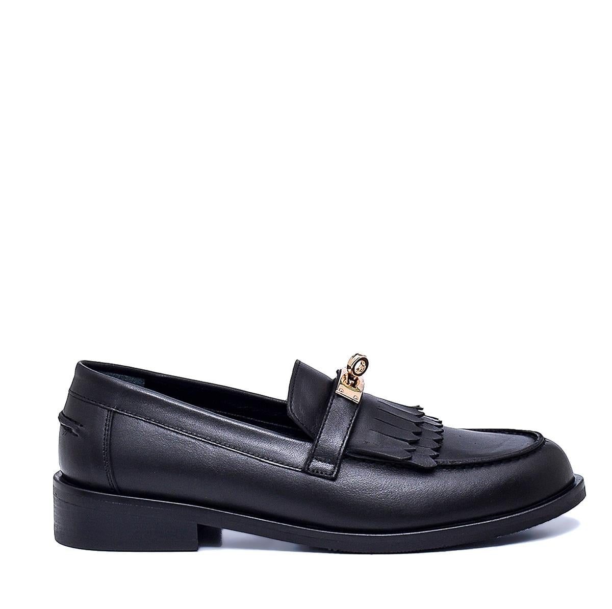TASSEL SİYAH HAKİKİ DERİ Kadın LOAFERTASSEL SİYAH HAKİKİ DERİ Kadın LOAFER