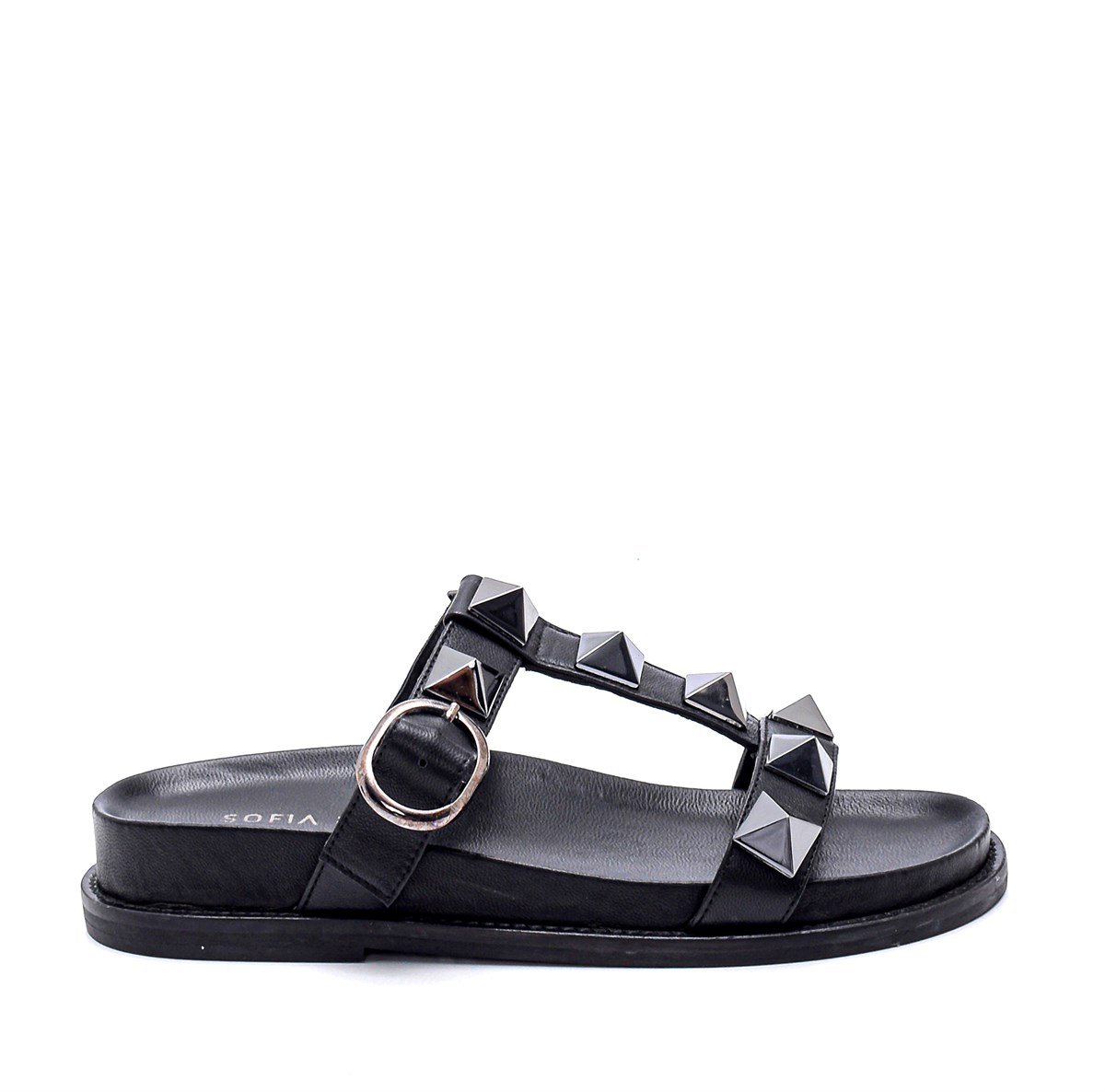 Umıda Siyah   Kadın Düz Terlik