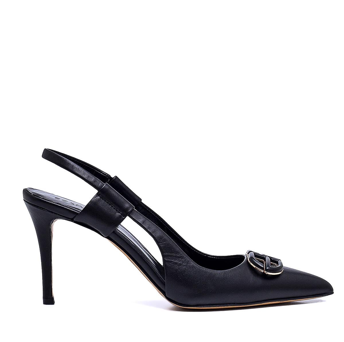 UNEX SİYAH HAKİKİ DERİ Kadın Stiletto & AbiyeUNEX SİYAH HAKİKİ DERİ Kadın Stiletto & Abiye