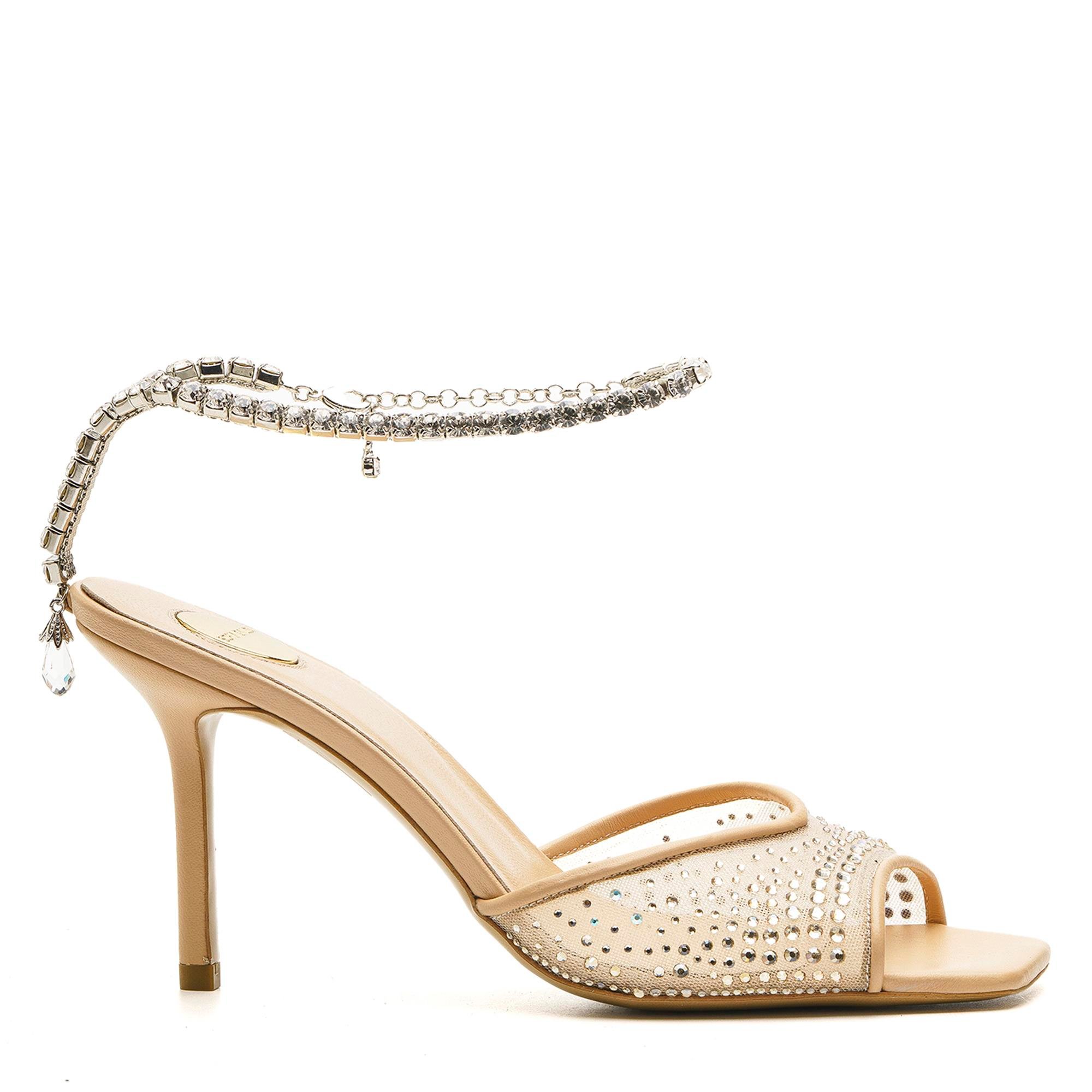 WRIST BEJ TEKSTİL Kadın TOPUKLU SANDALETWRIST BEJ TEKSTİL Kadın TOPUKLU SANDALET