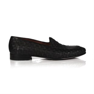 ALEX SİYAH DERİ  ERKEK LOAFER