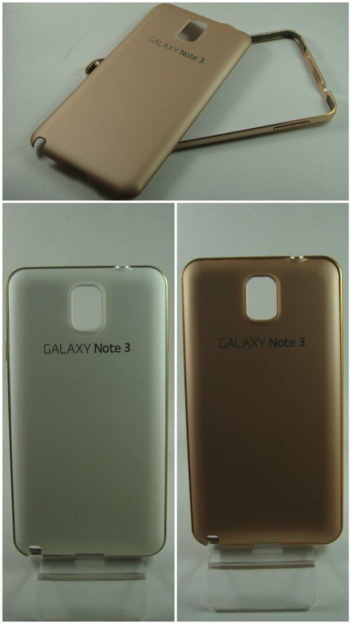 Samsung Galaxy Note 3 Arka Koruma Alüminyum Çerçeve-Bumper