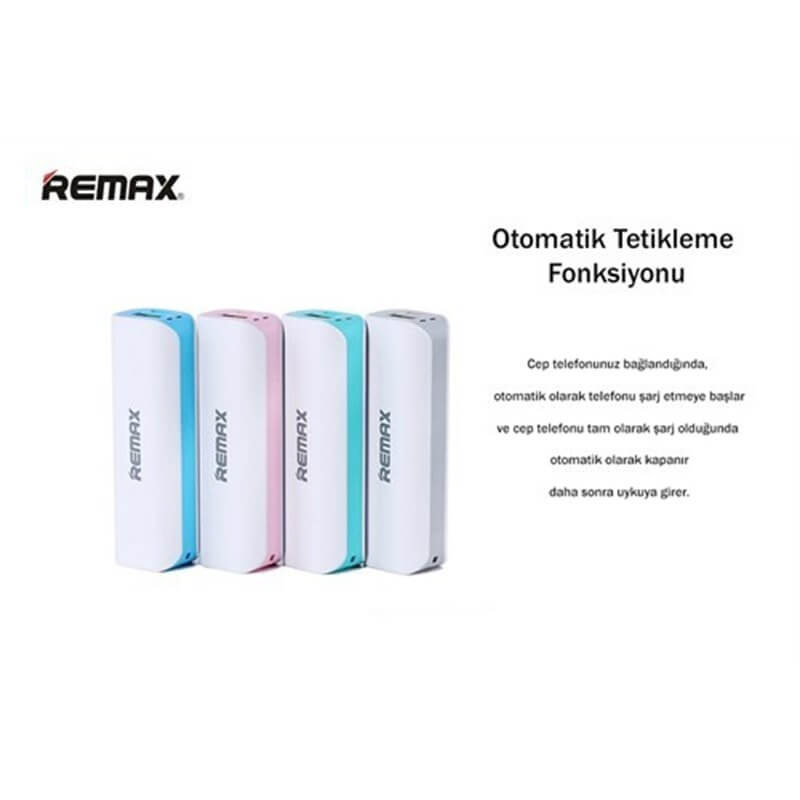 Remax 2600 mAh Taşınabilir Şarj Cİhazı Powerbank - mobilecarsi