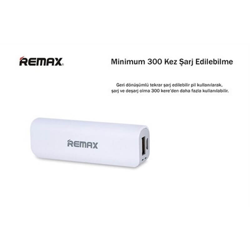 Remax 2600 mAh Taşınabilir Şarj Cİhazı Powerbank - mobilecarsi