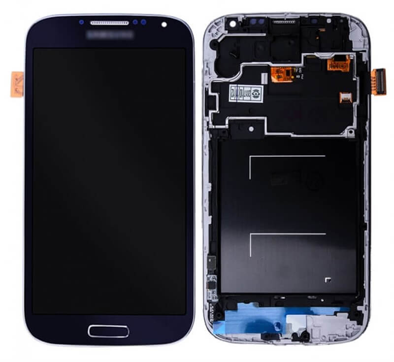 Samsung Galaxy S4 i9500 LCD Ekran-MAVİ - mobilecarsi