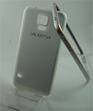 Samsung Galaxy S5 Arka Koruma Alüminyum Çerçeve-Bumper