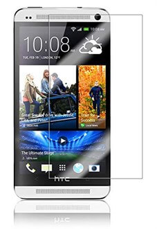 HTC  ONE M7  Ekran  Koruyucu Kırılmaz Cam
