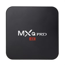 MXQ Pro 64 bit Quad Core 4K Smart OTT TV Box, 1Gb RAM 8Gb ROM, Android 7.1.2