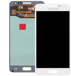 Samsung Galaxy A3 A300 LCD Ekran -BEYAZ