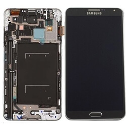 Samsung Galaxy NOTE 3   LCD Ekran-SİYAH
