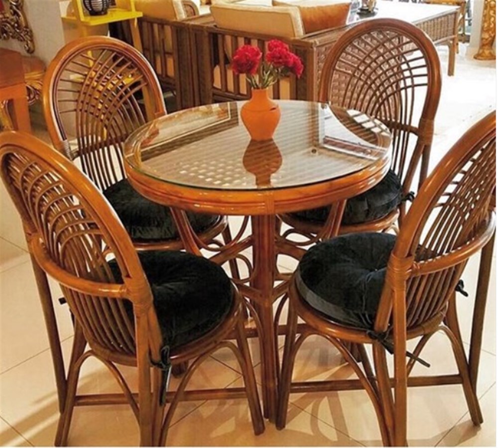 BEGONVİL 4'LÜ BAMBU  TAKIMI