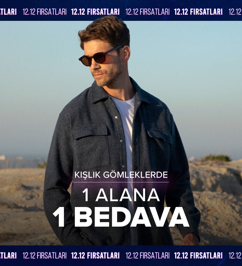 Kışlık gömlek 1+1