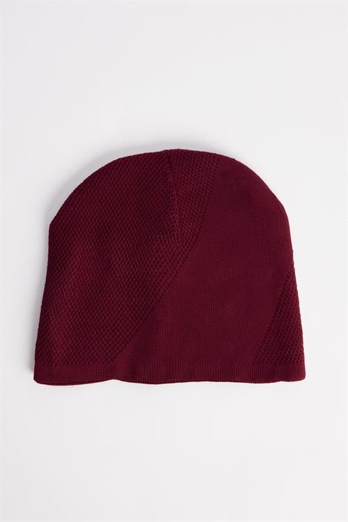 Erkek Kışlık Bordo Bere