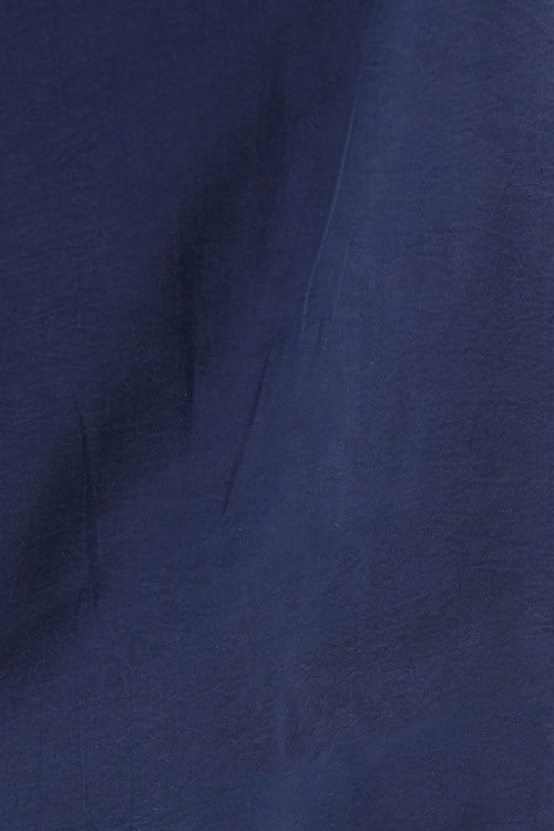 Kadın Standart Fit Normal Kesim Likralı Kolsuz Bisiklet Yaka Bluz Geniş Paça Lacivert Pantolon Takım