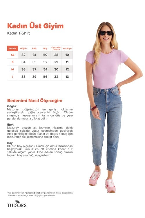 Kadın Slim Fit Dar Kesim Bisiklet Yaka Viskon Kumaş Ultra Soft Lila Tişört