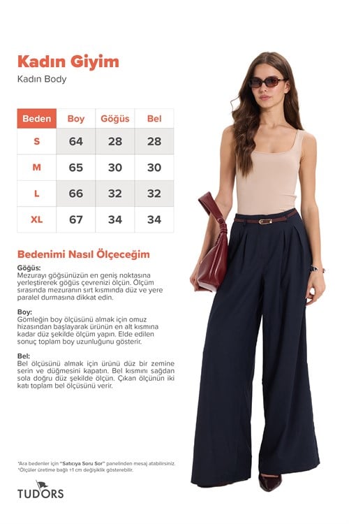 Kadın Slim Fit Dar Kesim Askılı Kare Yaka Sırtı Açık Sandy Kumaş Çıtçıtlı Bej Body