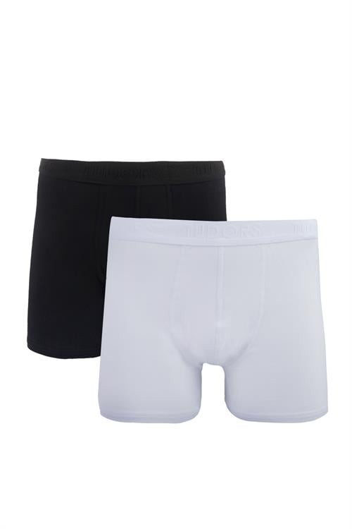 Erkek 2li Pamuk Likralı Premium Seri Esnek Kumaş Boxer