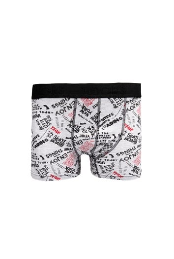 Erkek 2li Pamuk Likralı Premium Seri Esnek Kumaş Boxer