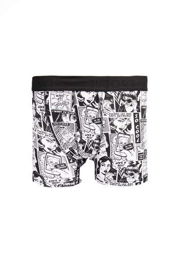 Erkek 2li Pamuk Likralı Premium Seri Esnek Kumaş Boxer