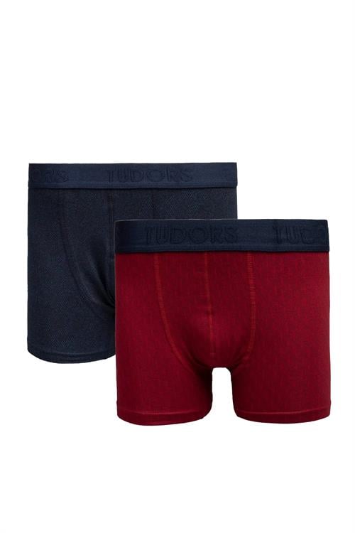 Erkek 2li Pamuk Likralı Premium Seri Esnek Kumaş Boxer