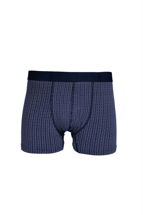 Erkek 2li Pamuk Likralı Premium Seri Esnek Kumaş Boxer