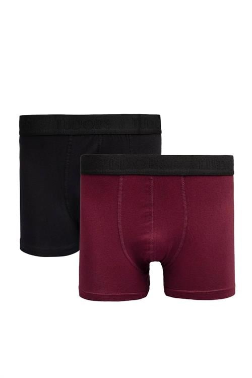 Erkek 2li Pamuk Likralı Premium Seri Esnek Kumaş Boxer