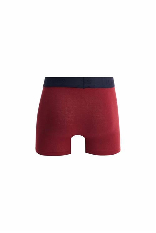 Erkek 5li Pamuklu Likralı Esnek Kumaş Boxer