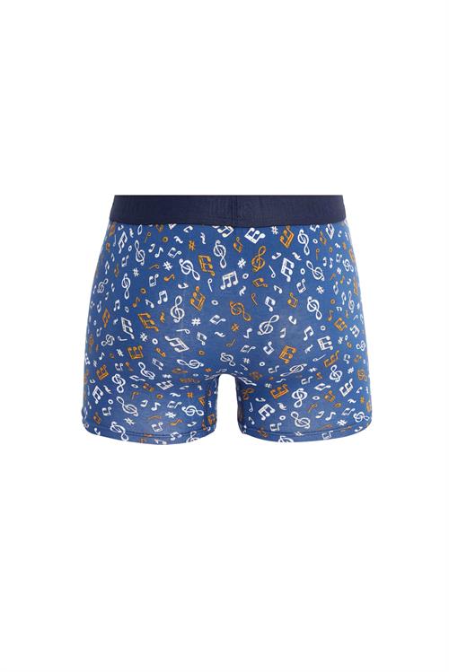 Erkek 3lü Pamuk Likralı Premium Seri Esnek Kumaş Boxer