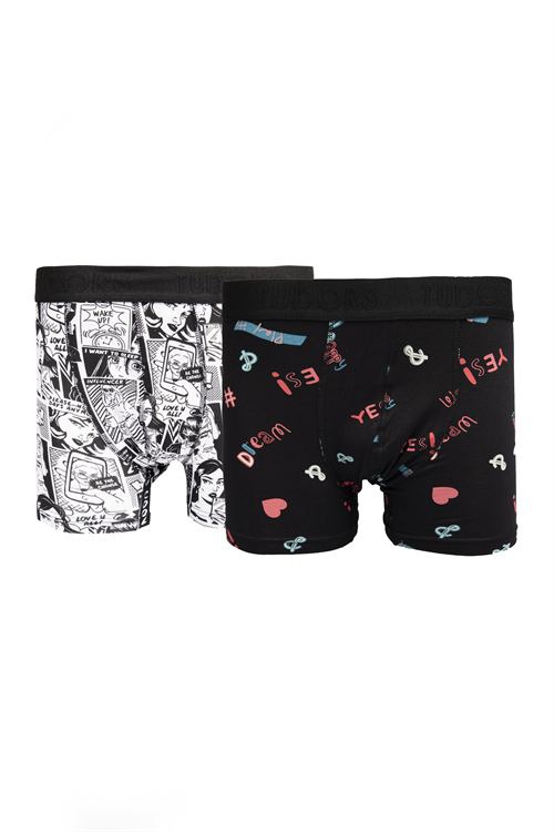 Erkek 10lu Likralı Pamuklu Esnek Kumaş Premium Seri Boxer