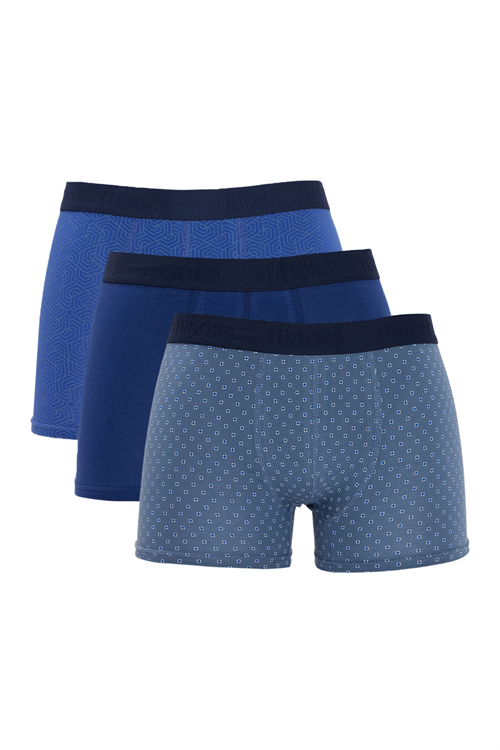 Erkek 10lu Likralı Pamuklu Esnek Kumaş Premium Seri Boxer