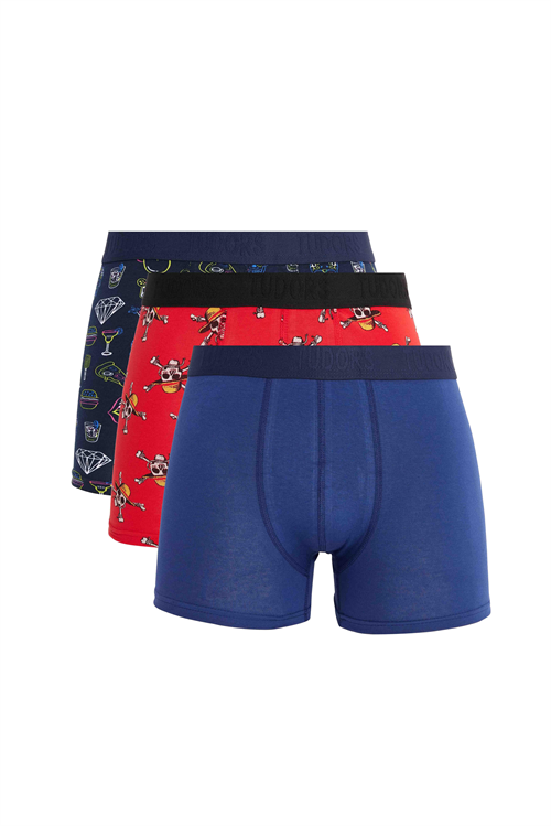 Erkek 10lu Likralı Pamuklu Esnek Kumaş Premium Seri Boxer