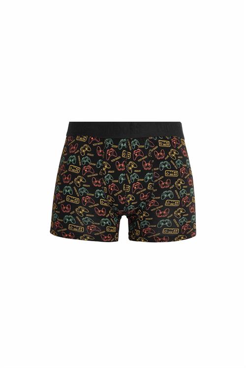 Erkek 6lı Pamuklu Likralı Esnek Kumaş Premium Seri Boxer